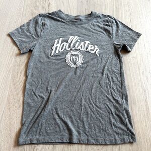 Y2K Patchwork Script Logo and Shield Hollister Baby Tee Classic